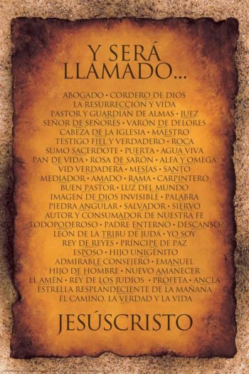 Names of Christ - Spanish